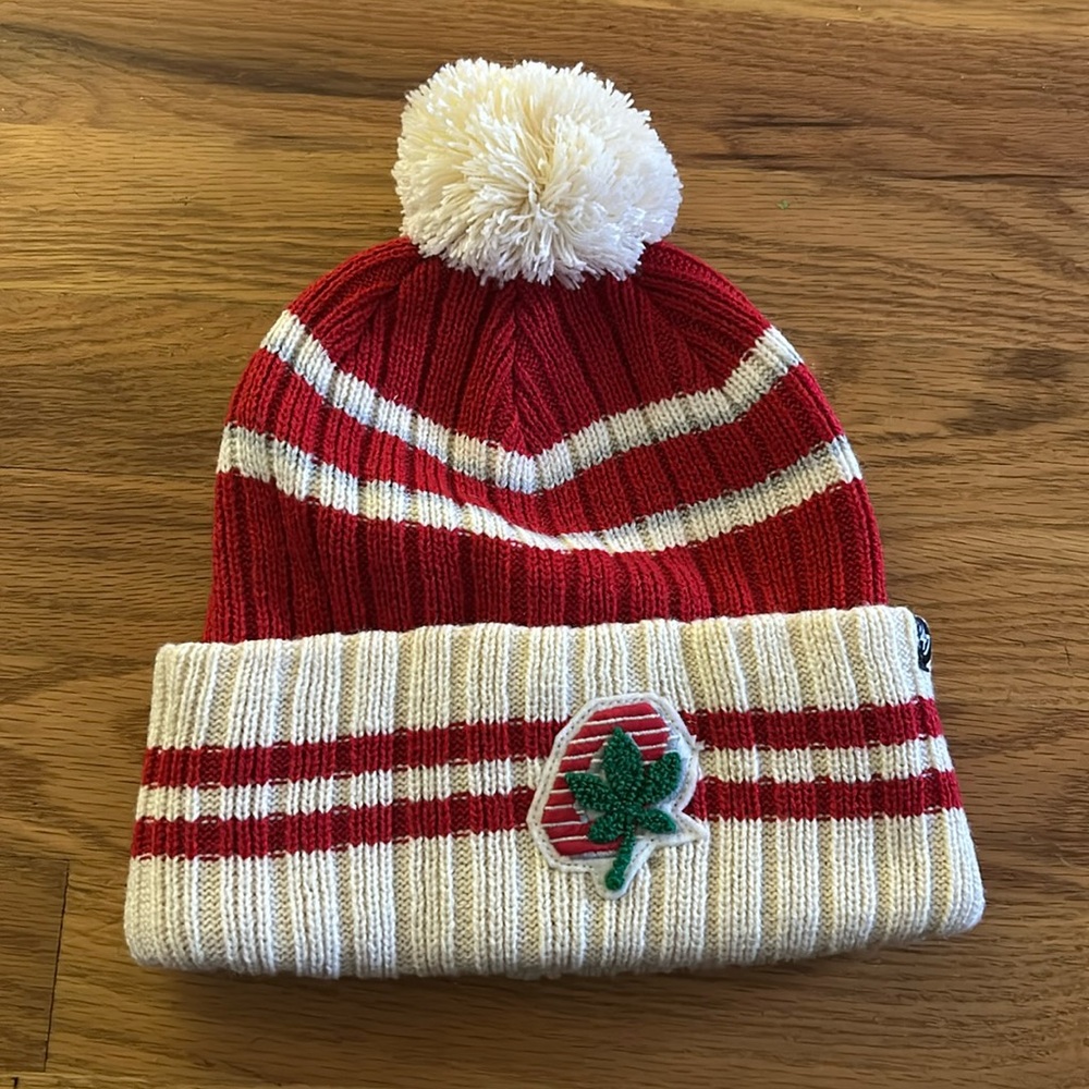 Ohio State Buckeyes Retro Beanie Hat